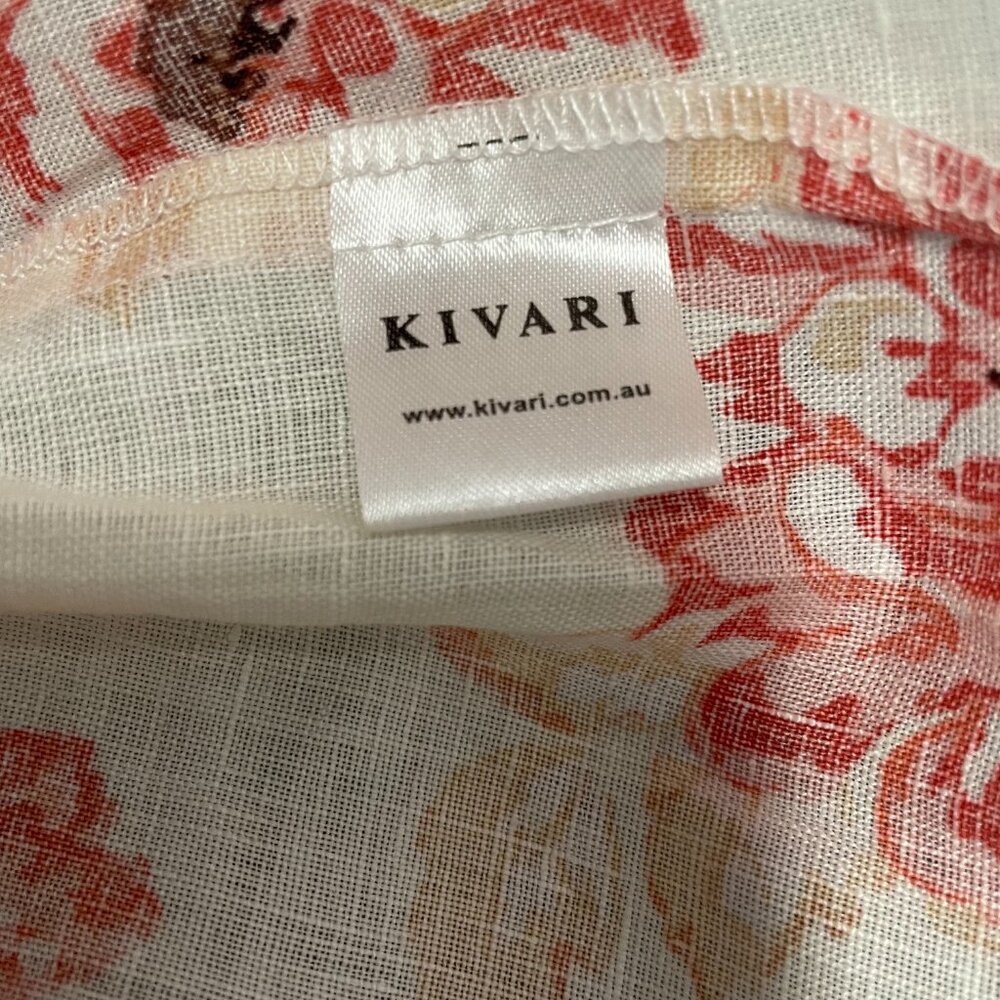 Kivari Florence Tiered Midi Skirt in Sunset Floral - Picture 7 of 8